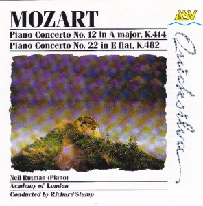 Mozart CD Cover